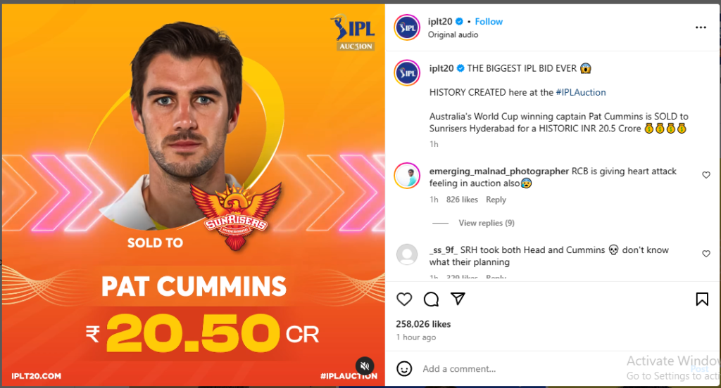 IPL 2024 most expensive player
