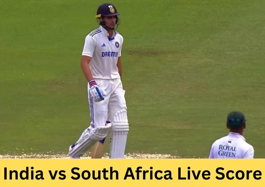 India vs South Africa Live Score 1st Test