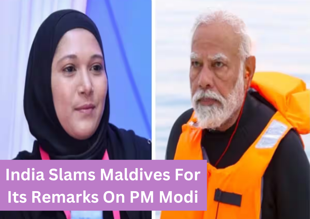 India Slams Maldives For Its Remarks On PM Modi
