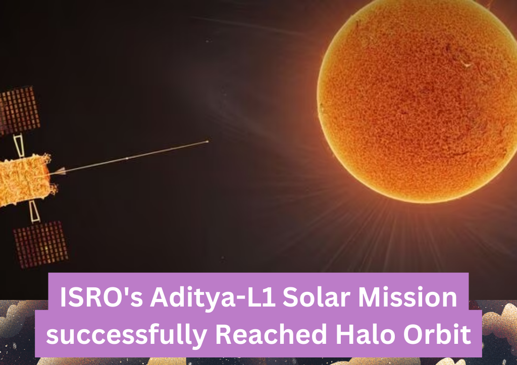 ISRO's Aditya-L1 Solar Mission successfully Reached Halo Orbit